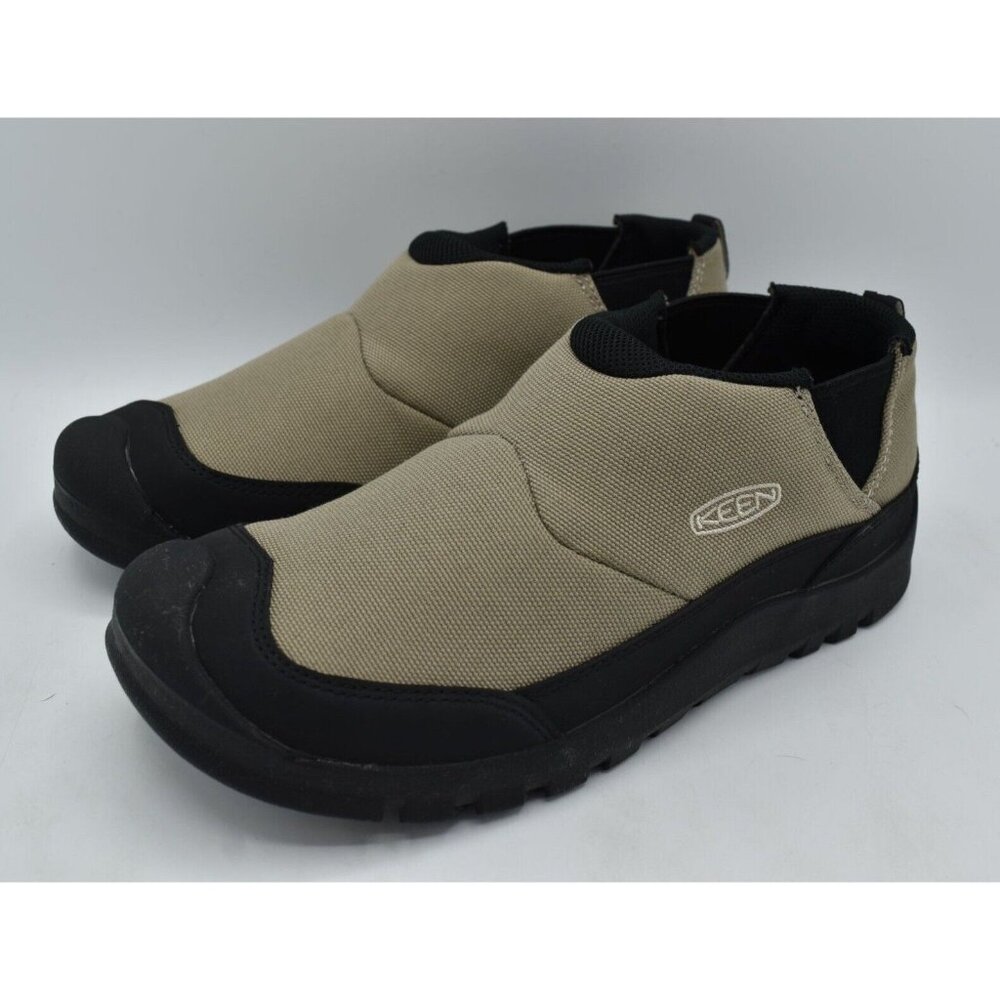 Keen Slip-On Sneakers in Tan and Black - Picture 3 of 11